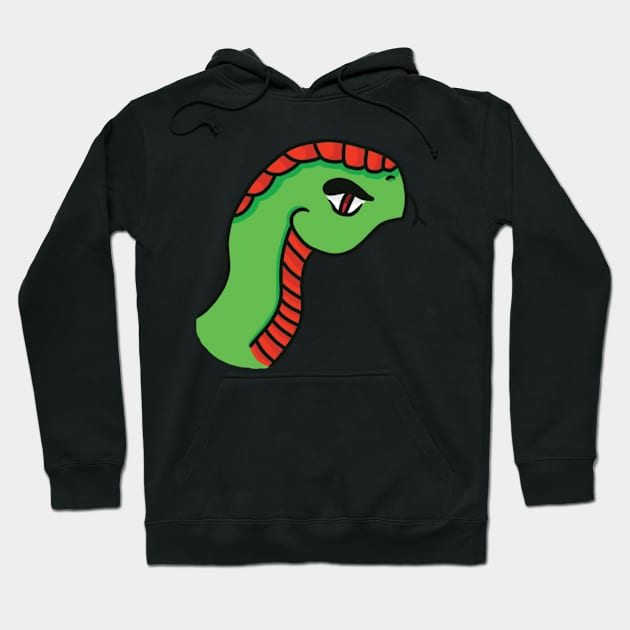 Kelly Serpent :: Reptiles and Amphibians Hoodie by Platinumfrog